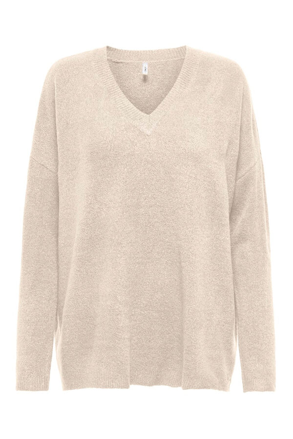 Only Jersey oversized beige