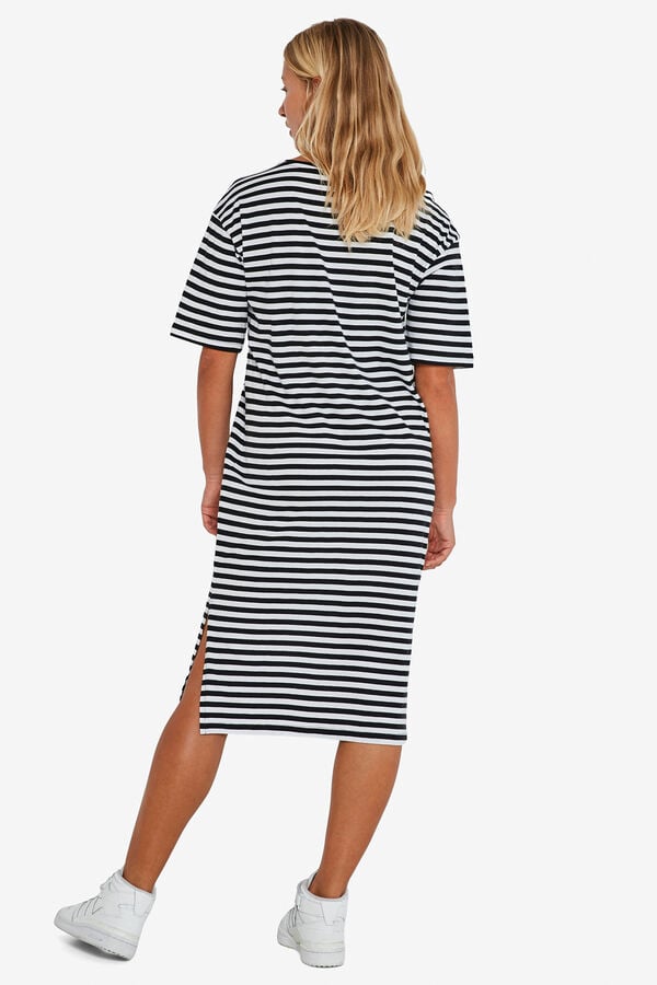 Noisy May Midi dress white