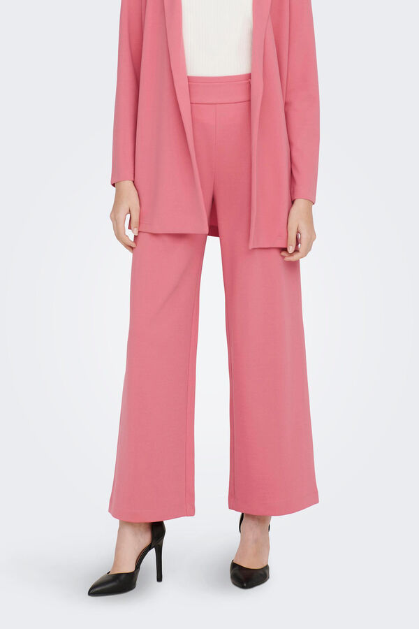 Springfield Pantalón ancho rosa