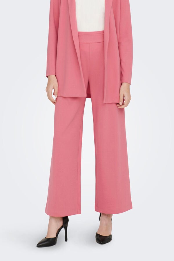Springfield Wide leg trousers pink