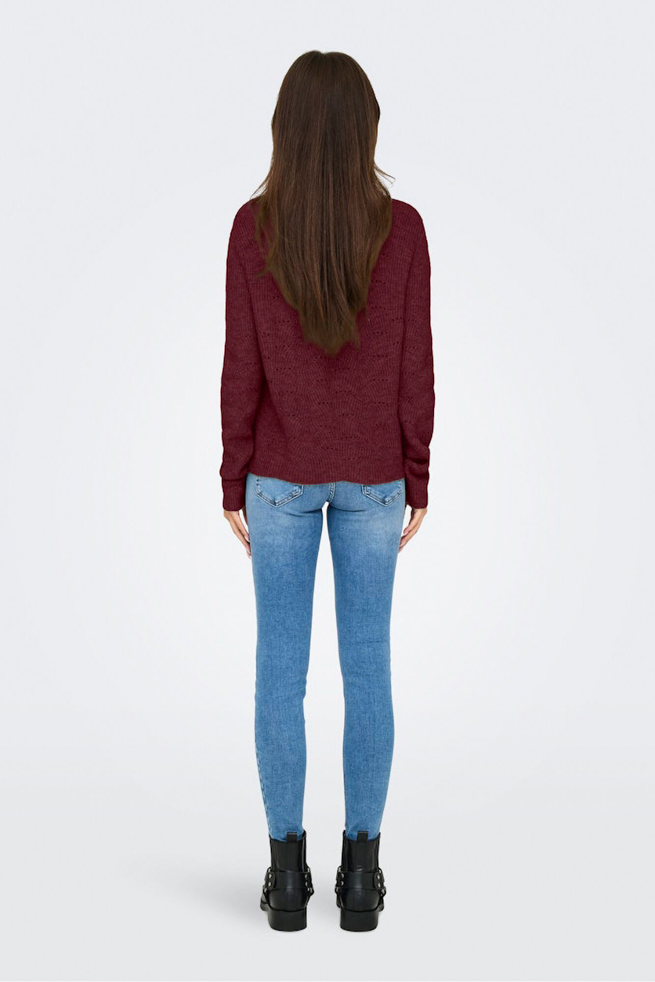 Only Jersey con detalles calados