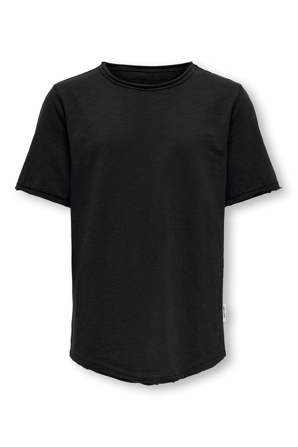 Only & Sons Junior Children's short sleeve T-shirt black