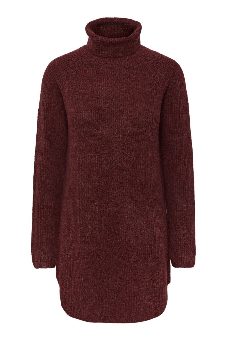 Jersey largo cuello vuelto