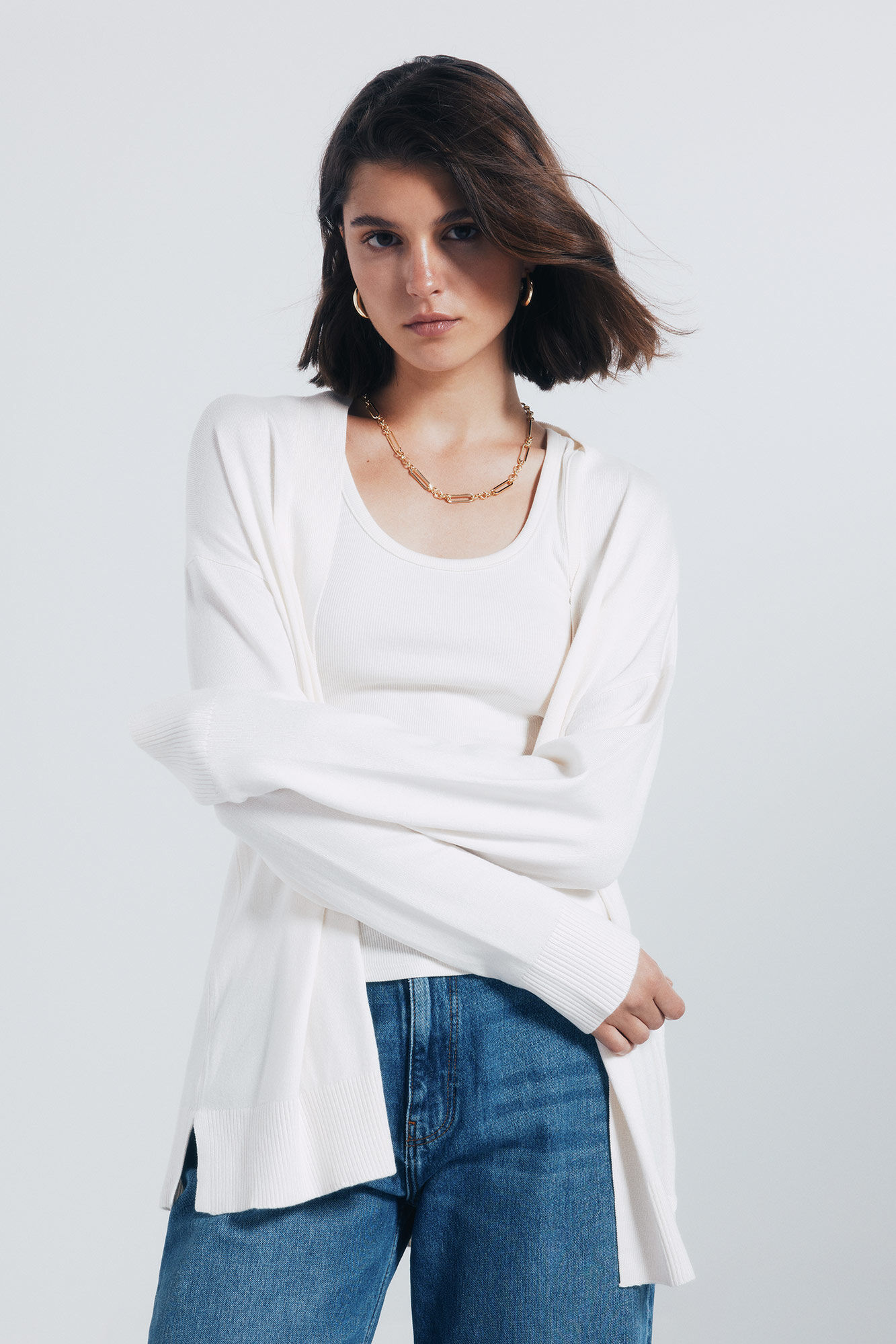 Springfield Lightweight open cardigan