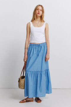 Springfield Flounced midi skirt