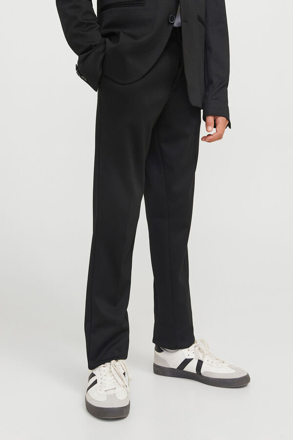 Jack & Jones Junior Slim fit dress trousers black