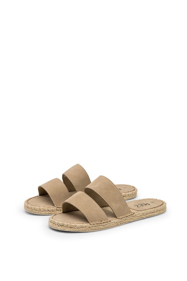 Paez Paez Sandal Straps Vegan Suede Sand nude