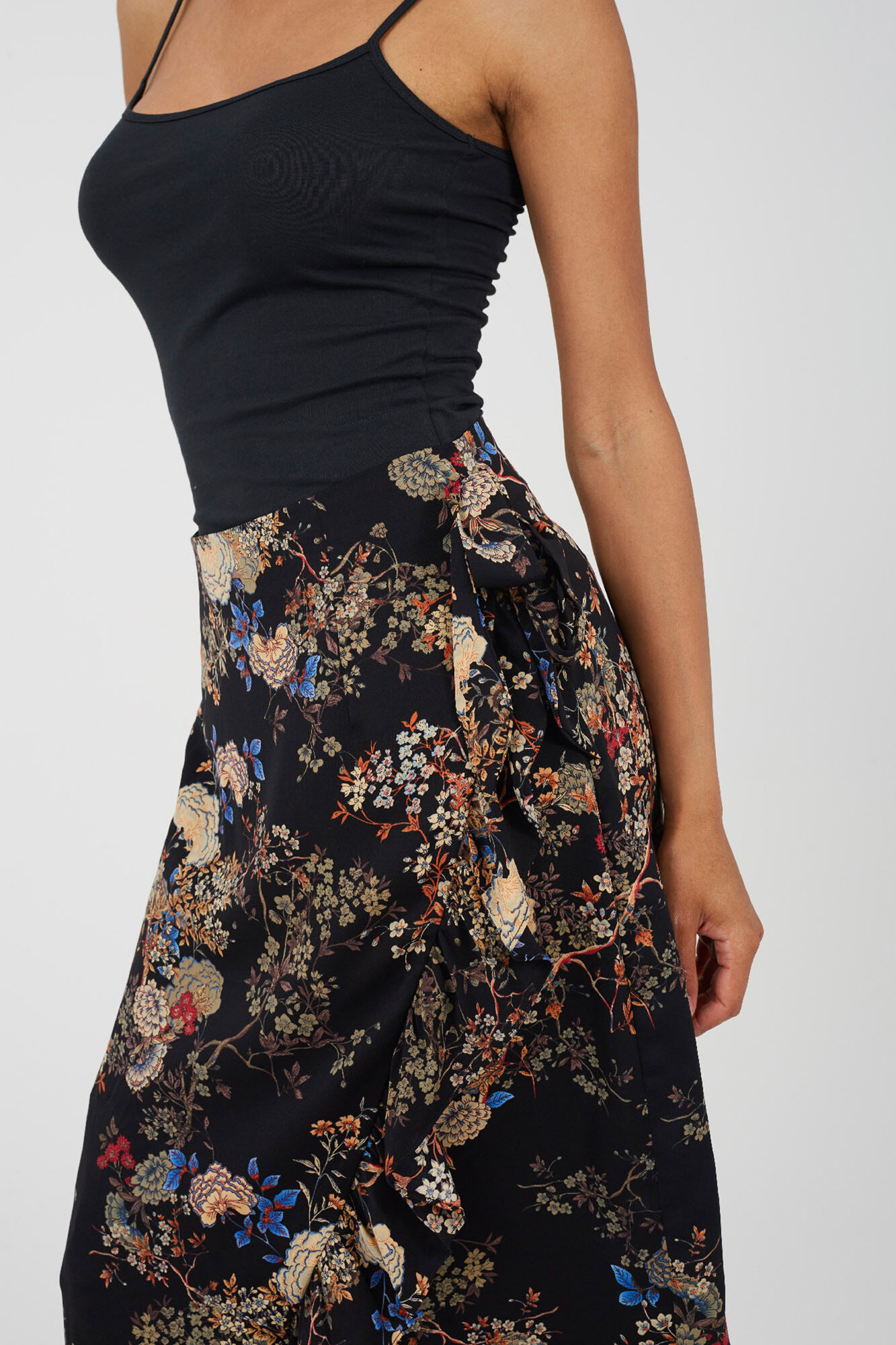 Brave Soul Falda con estampado floral