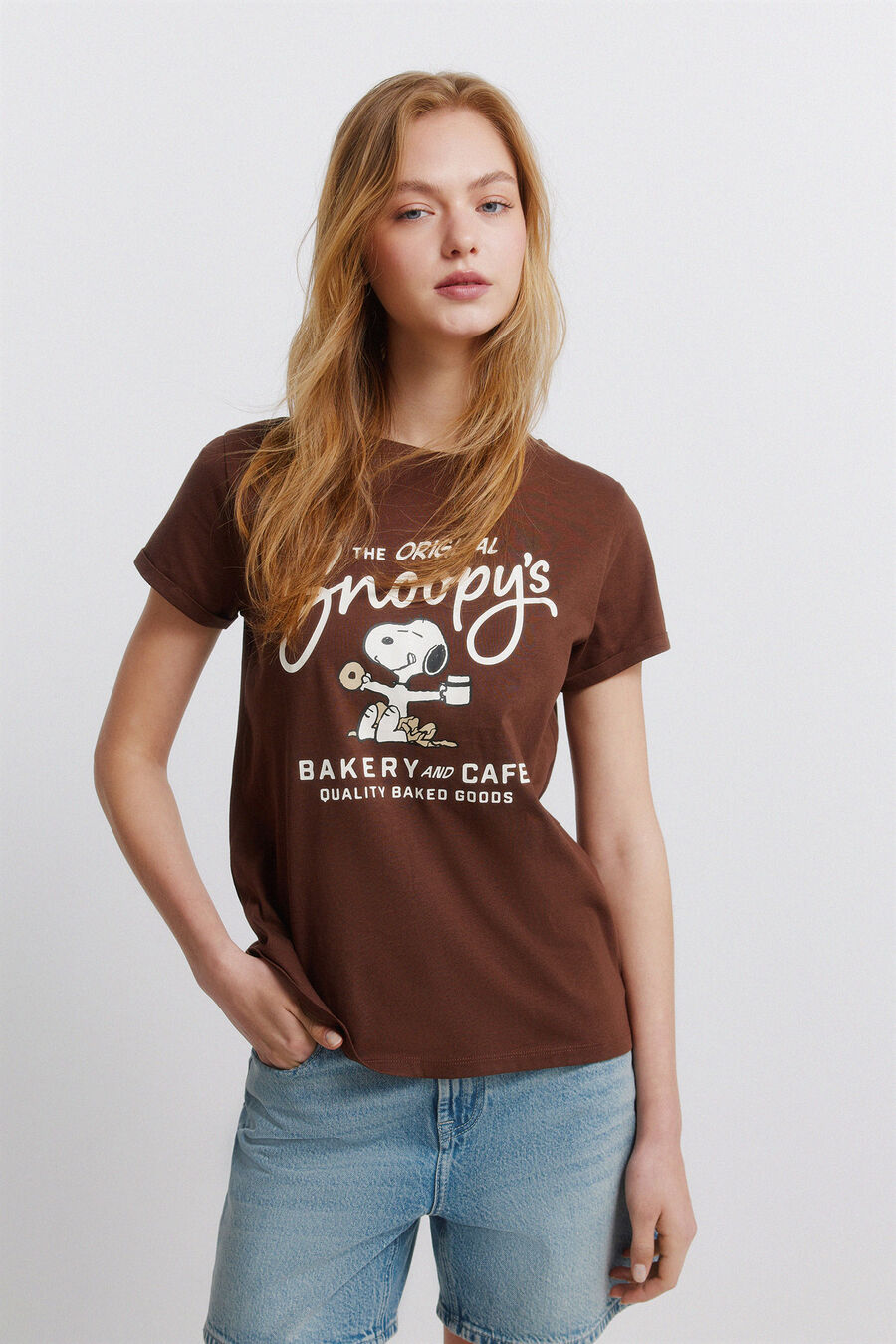 Camiseta manga corta Snoopy
