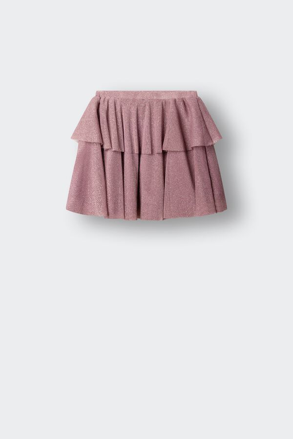 Springfield Kids Girl's lurex skirt pink