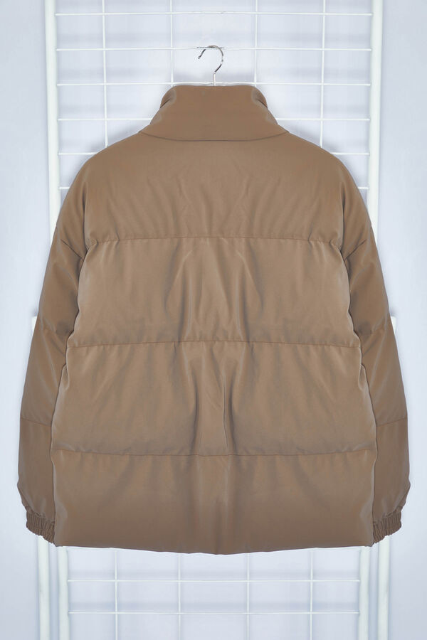 Trendyol Classic wool blend coat nude