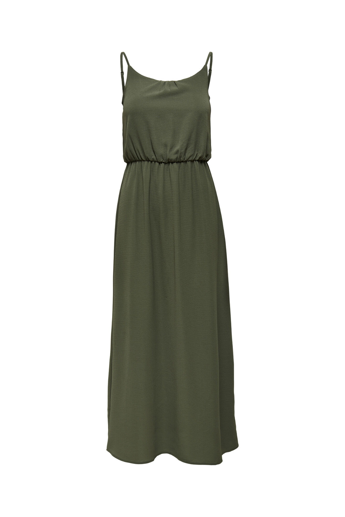 Only Vestido largo de tirantes regulables