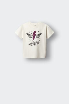 Springfield Kids Camiseta manga corta rayo con alas ni&ntilde;a