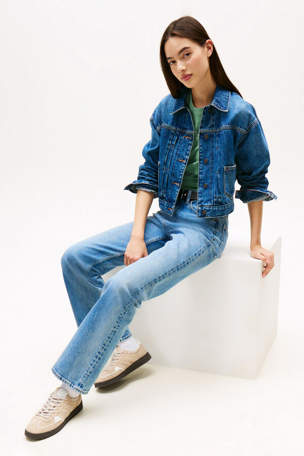 Tommy Jeans T&ecirc;nis Tommy Jeans bege com sola bege