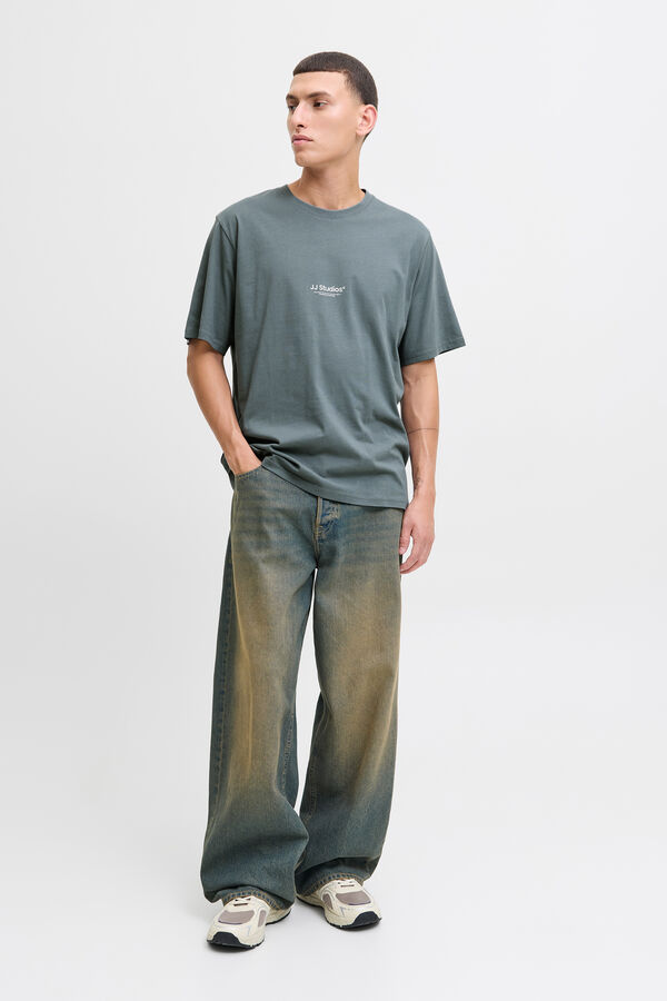 Jack & Jones Pack 2 camisetas regular fit gris