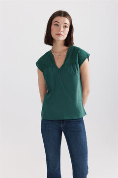 Springfield T-shirt brod&eacute; suisse