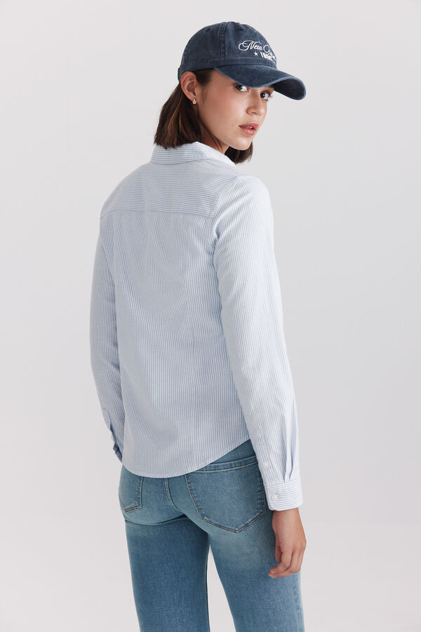 Springfield Oxford basic blouse blue