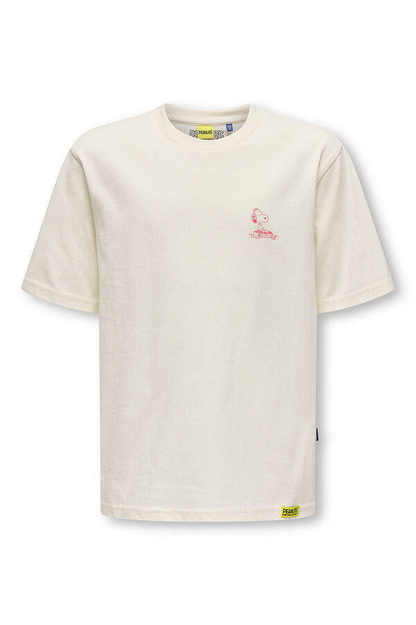 Only & Sons Junior Short-sleeved T-shirt white