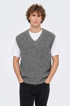 Only & Sons V-neck knit gilet