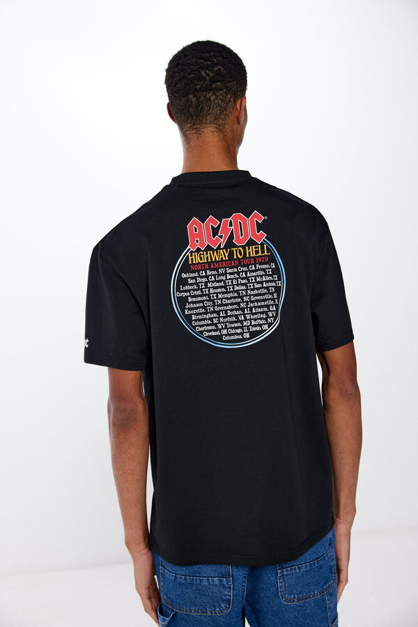 Springfield T-shirt AC DC noir