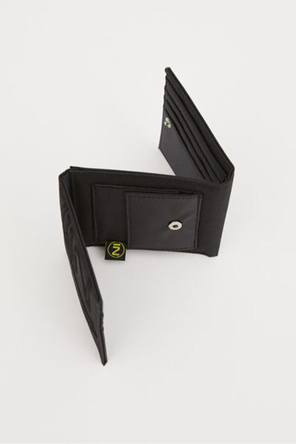 Inside Carteira Masculina Preta  preto