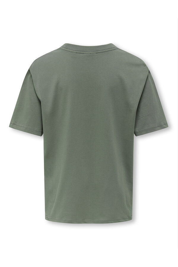 Only & Sons Junior Children's short sleeve T-shirt grey