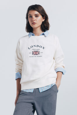 Sudadera gráfica ciudad