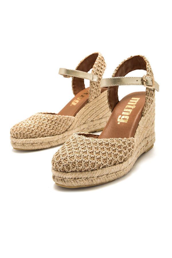 MTNG Jute wedges yellow