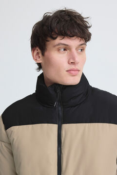 Blend Chaqueta puffer bicolor