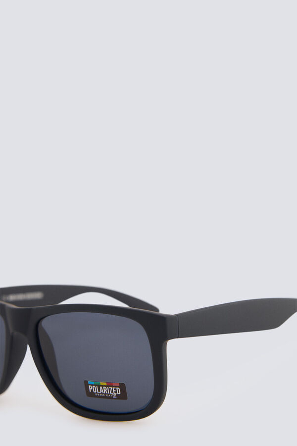 Springfield Lunettes de soleil rectangulaires bleu