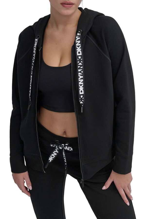 DKNY Hood sweatshirt black