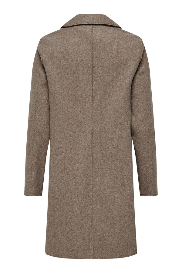 Only Midi cloth coat  nude