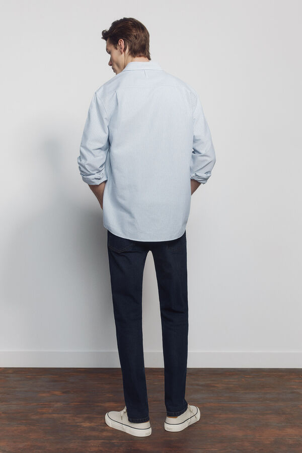 Springfield Very dark blue skinny fit jeans blue