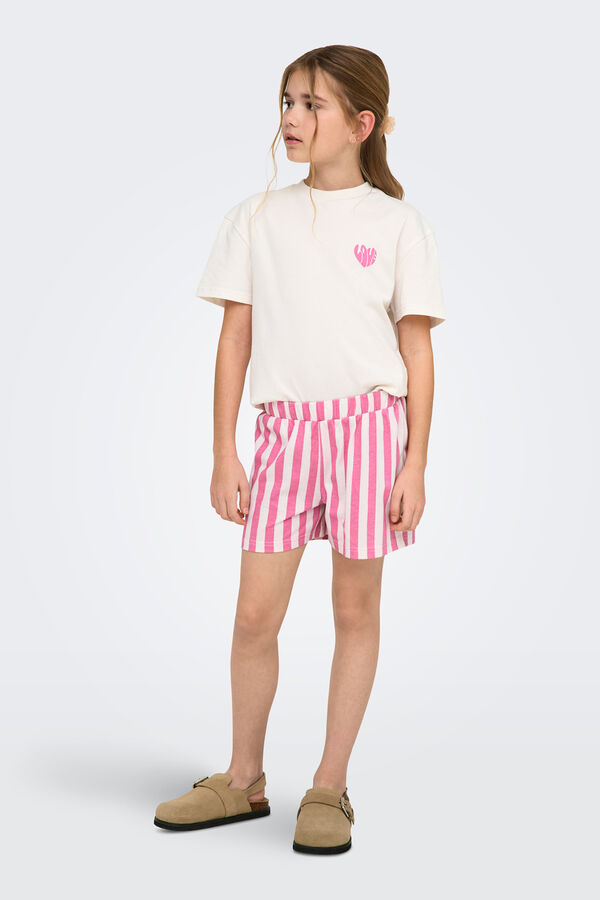 Only Girls Pajamas with front print pink
