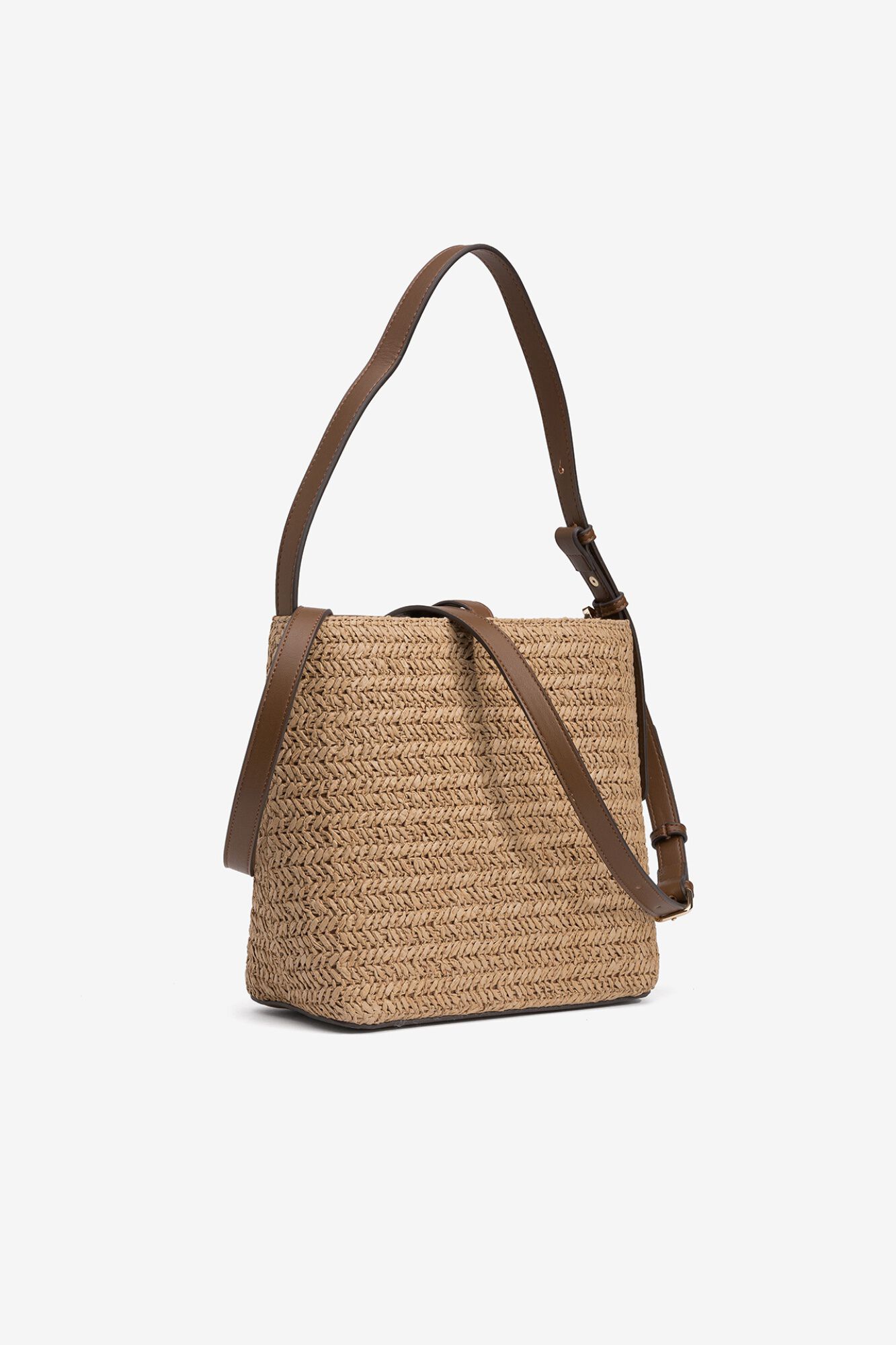 Tiffosi Bolso de paja trenzada