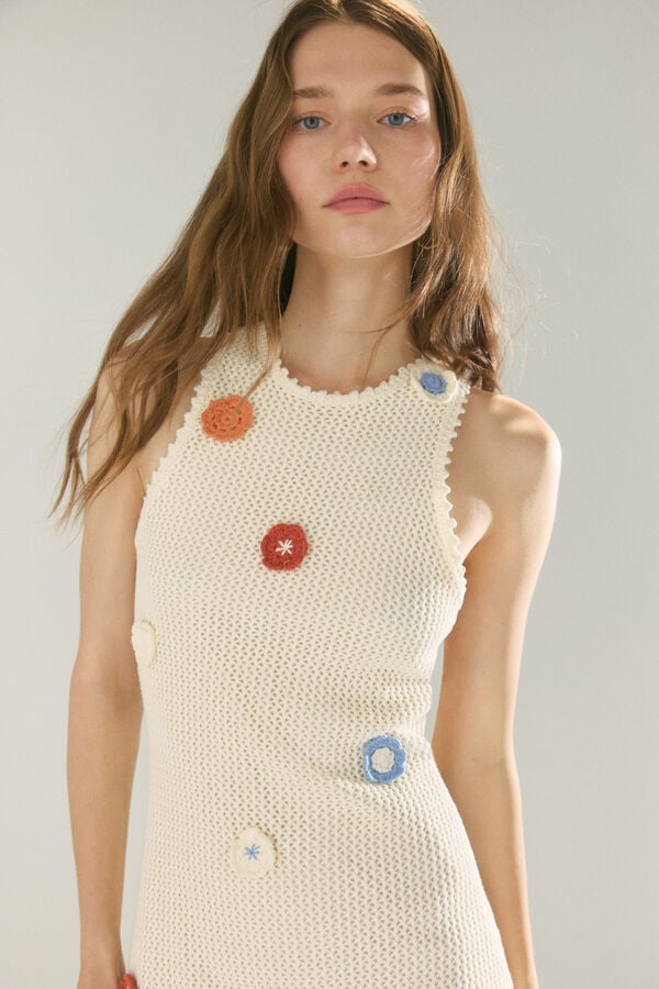 High Spirits Vestido Cala branco