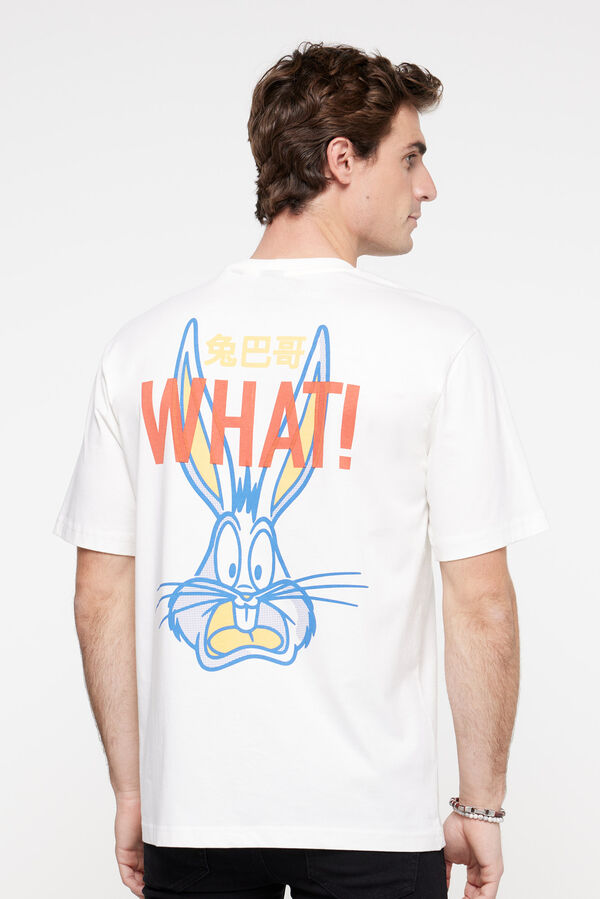 Springfield Looney Tunes short sleeve T-shirt white