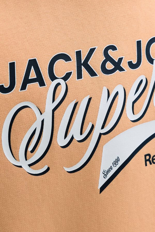 Jack & Jones Junior Large logo sweatshirt red