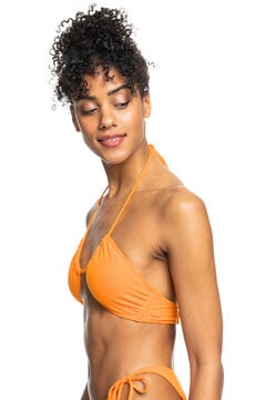 Springfield Color Jam - Top de Bikini Triangular para Mujer naranja