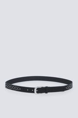 Springfield Studded trim belt black