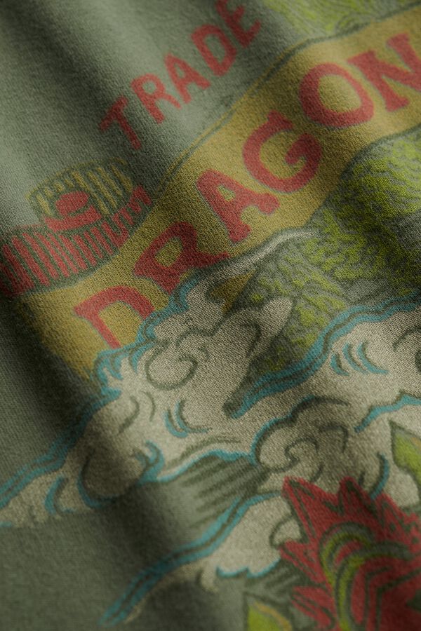 Superdry Japanese print short-sleeved T-shirt printed