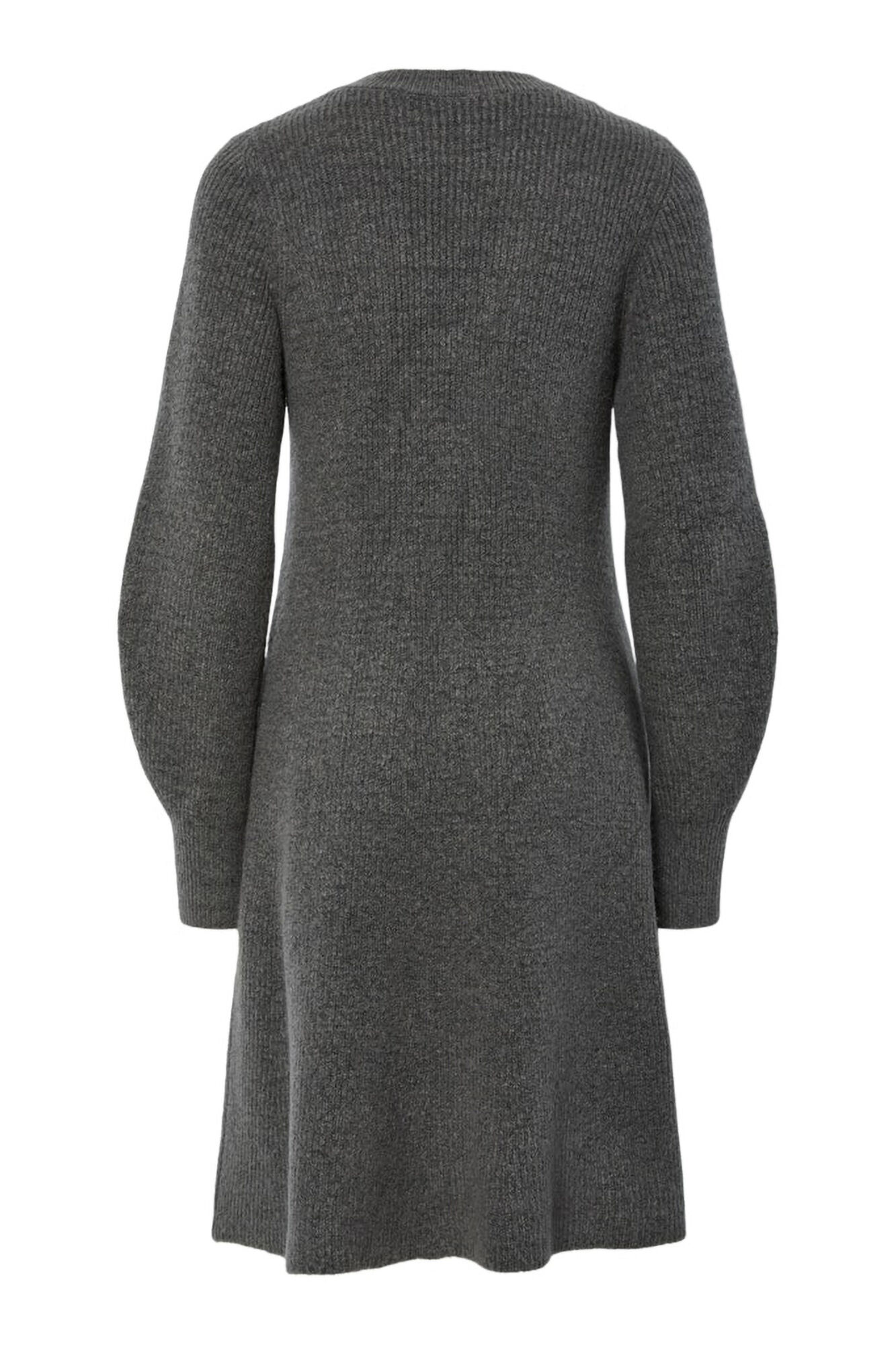 Pieces Vestido punto corto pu&ntilde;os