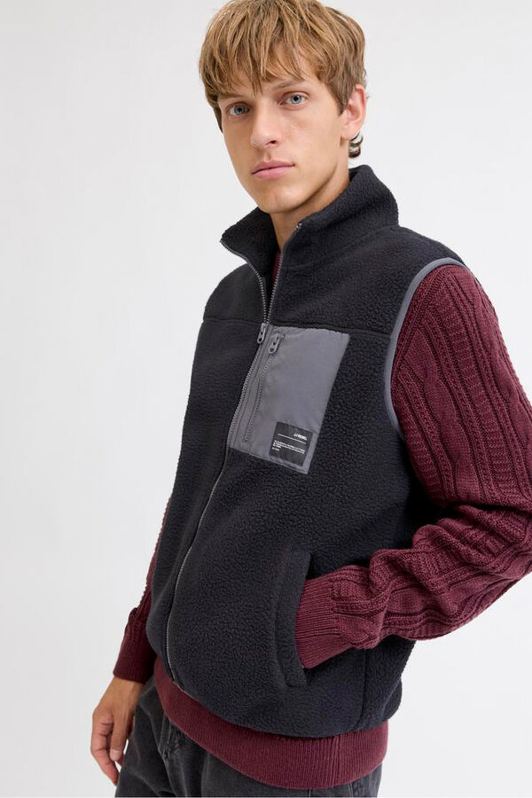 JJ REBEL Gilet vest black