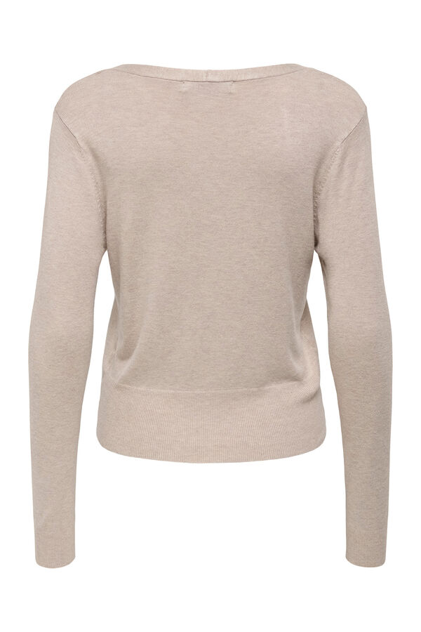 Only Feinstrickpullover Wei&szlig;