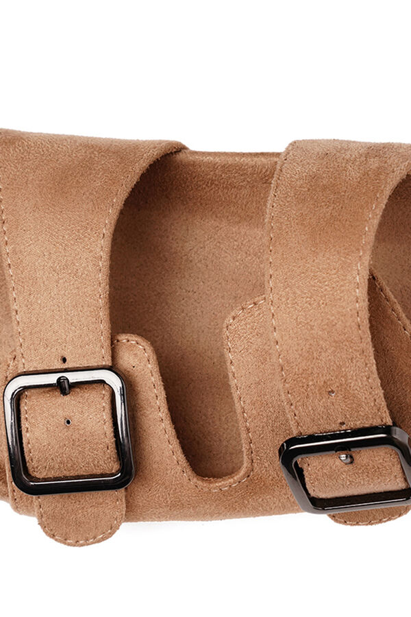 Paez Paez Sandal Bio Vegan Suede Sand nude