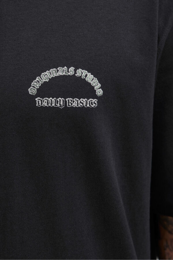 Jack & Jones Backprint T-shirt  Crna