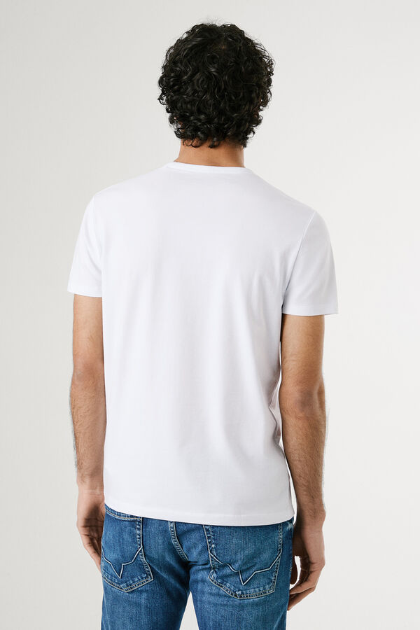 Pepe Jeans Slim short sleeve t-shirt white