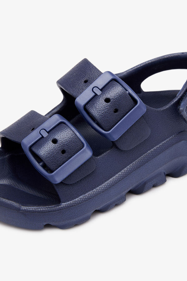 Conguitos Buckle water sandals blue