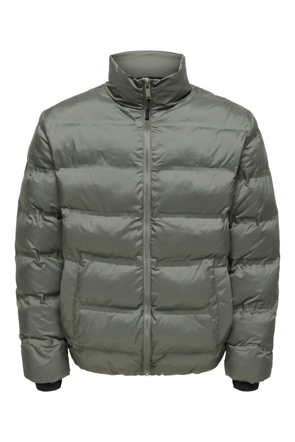 Only & Sons Chaqueta acolchada gris