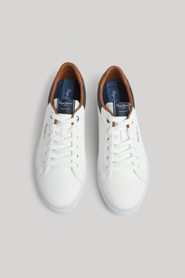 Springfield Kenton Court Basic Vulcanized Sneaker  white